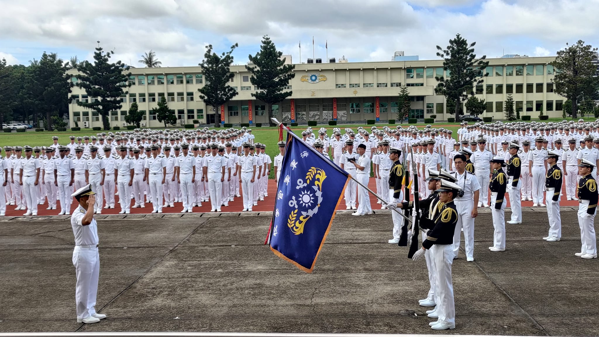 Student Flag Guard and Handover of Command to Learning Organizers3