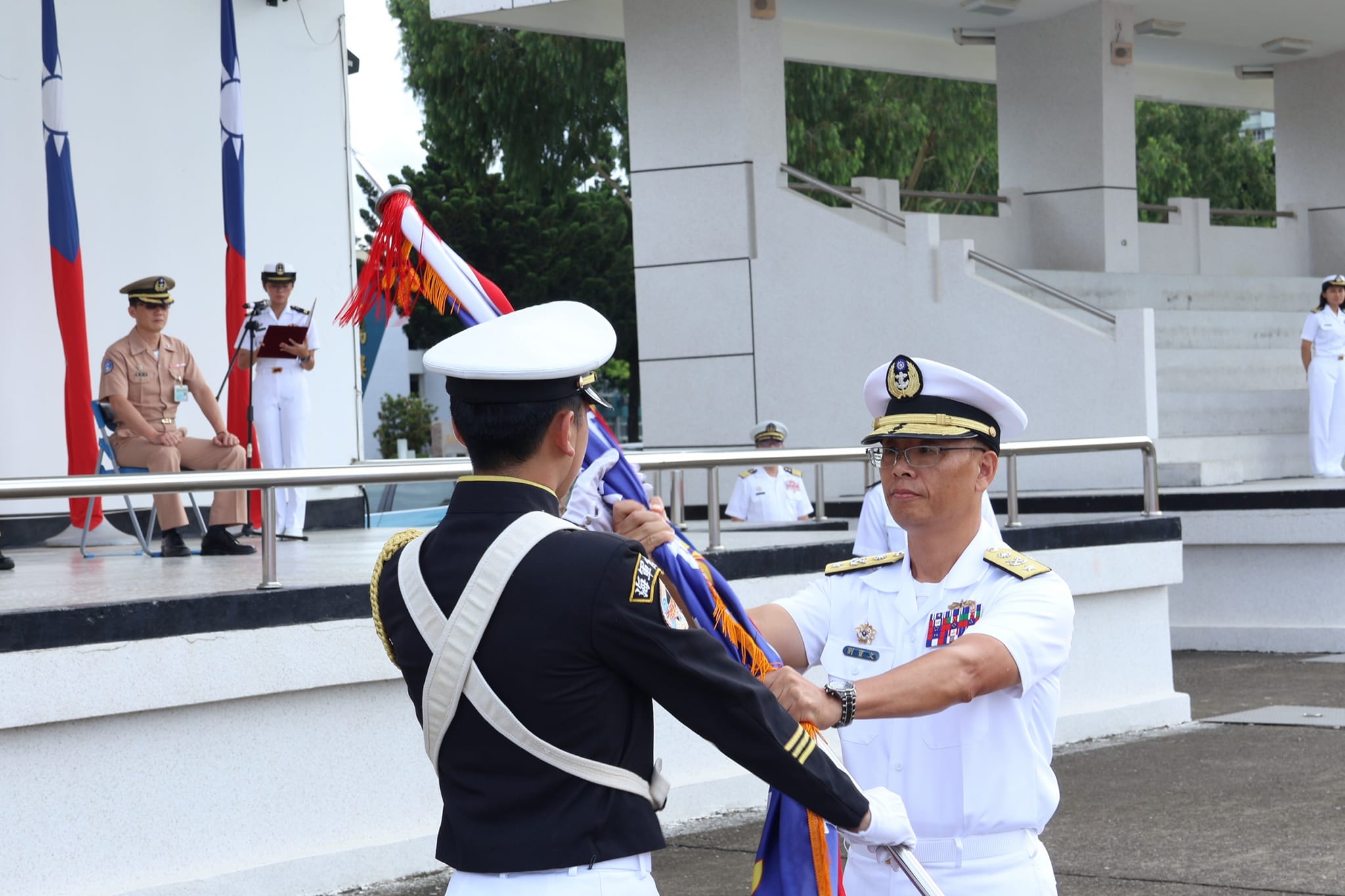 Student Flag Guard and Handover of Command to Learning Organizers4