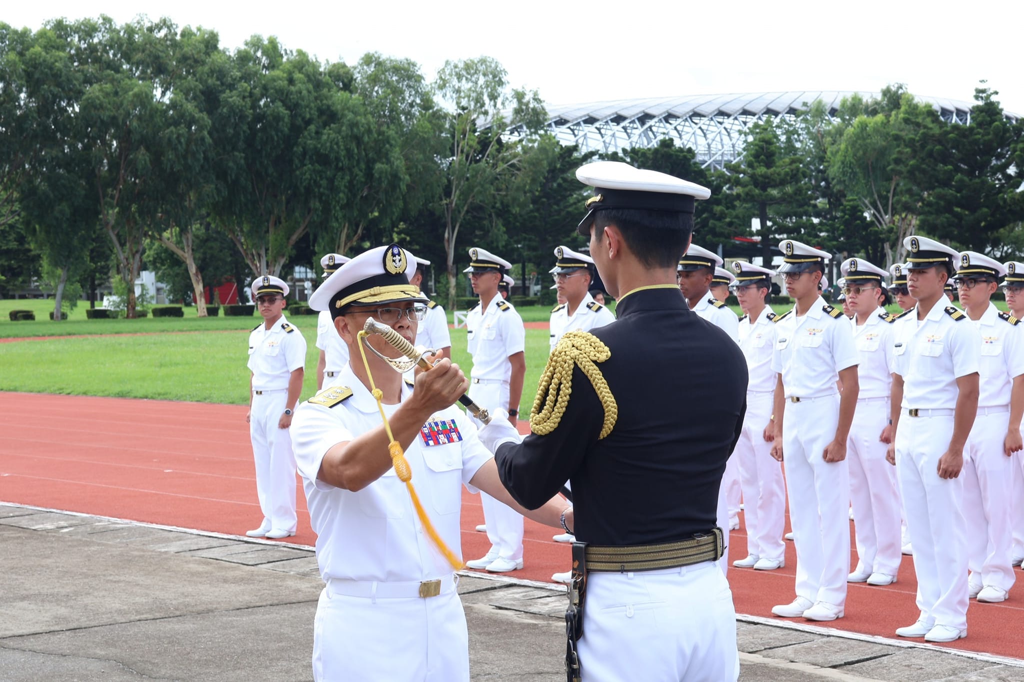 Student Flag Guard and Handover of Command to Learning Organizers5